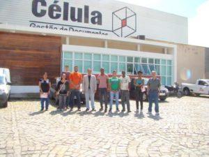 Célula recebe visita dos alunos do IFET do Sudeste de Minas