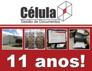 Célula Gestão de Documentos - Aniversário de 11 anos em 2015