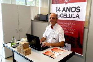 Funcionário mais antigo da Célula, Luiz Carlos de Novais compartilha sua trajetória na empresa